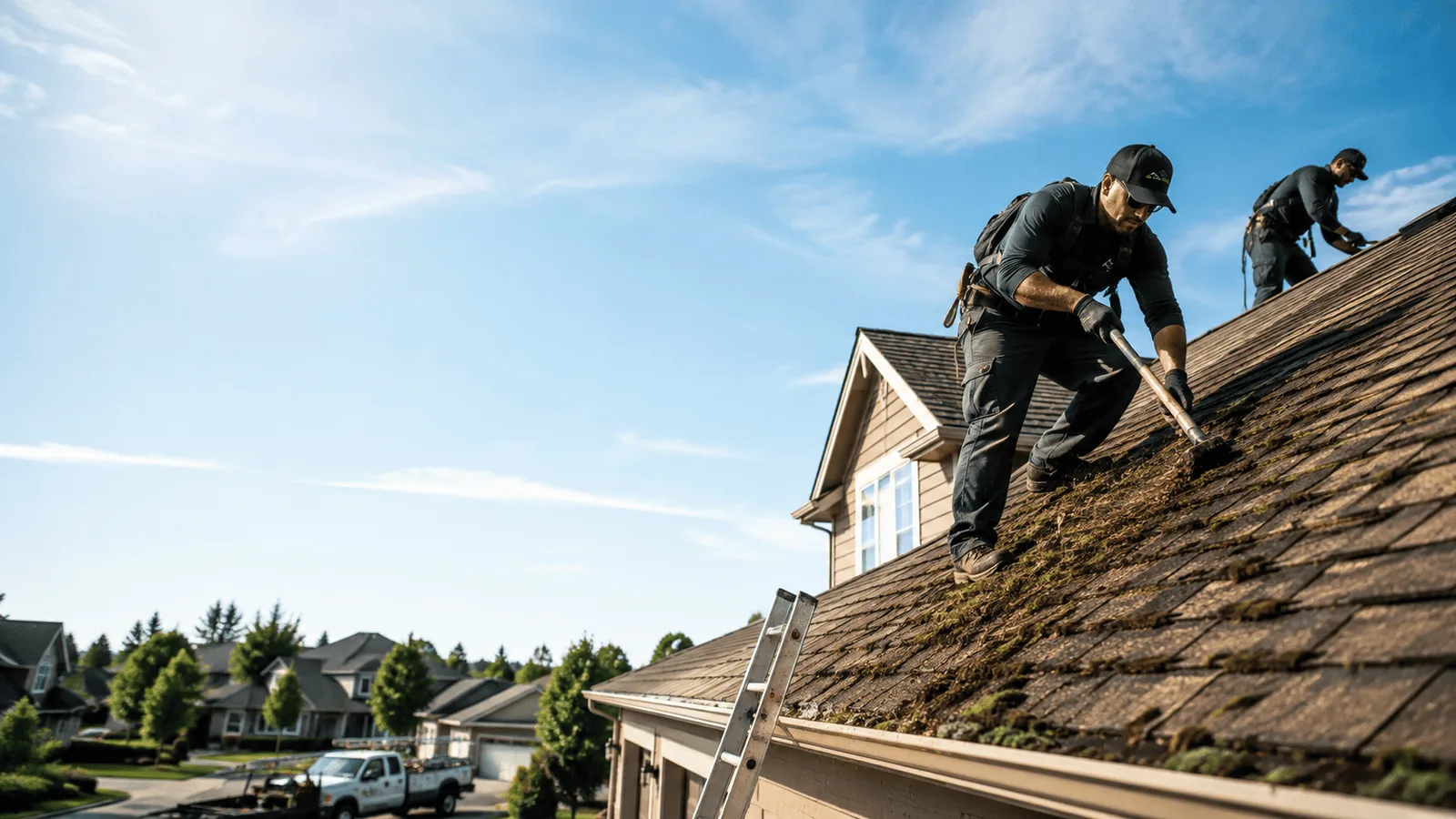 Roof Moss Removal in Burna, KY near me